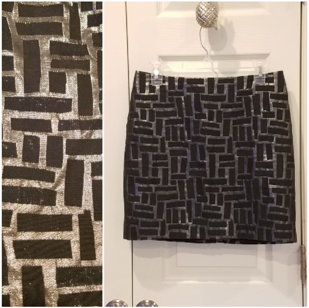 Banana Republic Metallic Skirt 2.1